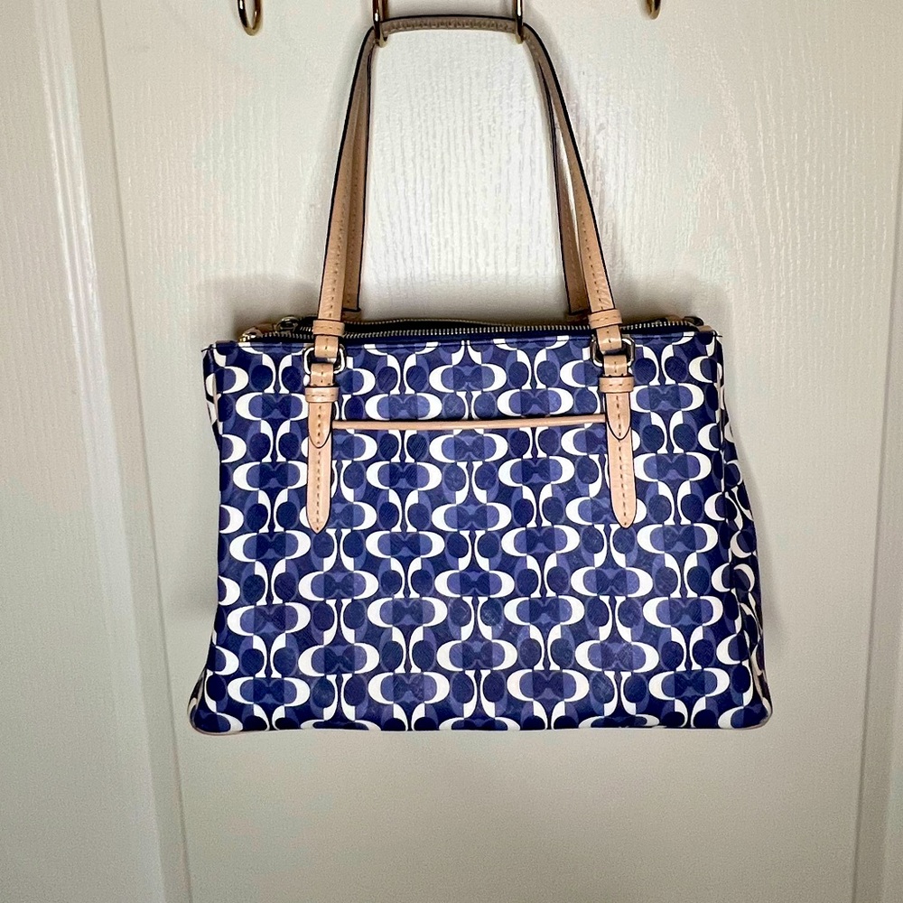 Coach double zip purse Royal, Peyton Dream C Jordann style